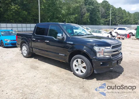 2018 Ford F-150 Platinum z USA, uszkodzony, nr VIN 1FTFW1E12JFD73099